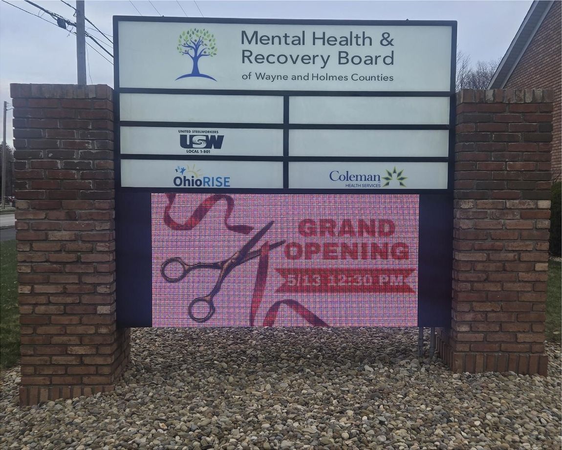 LED illuminated sign by Wolf Creek Graphics