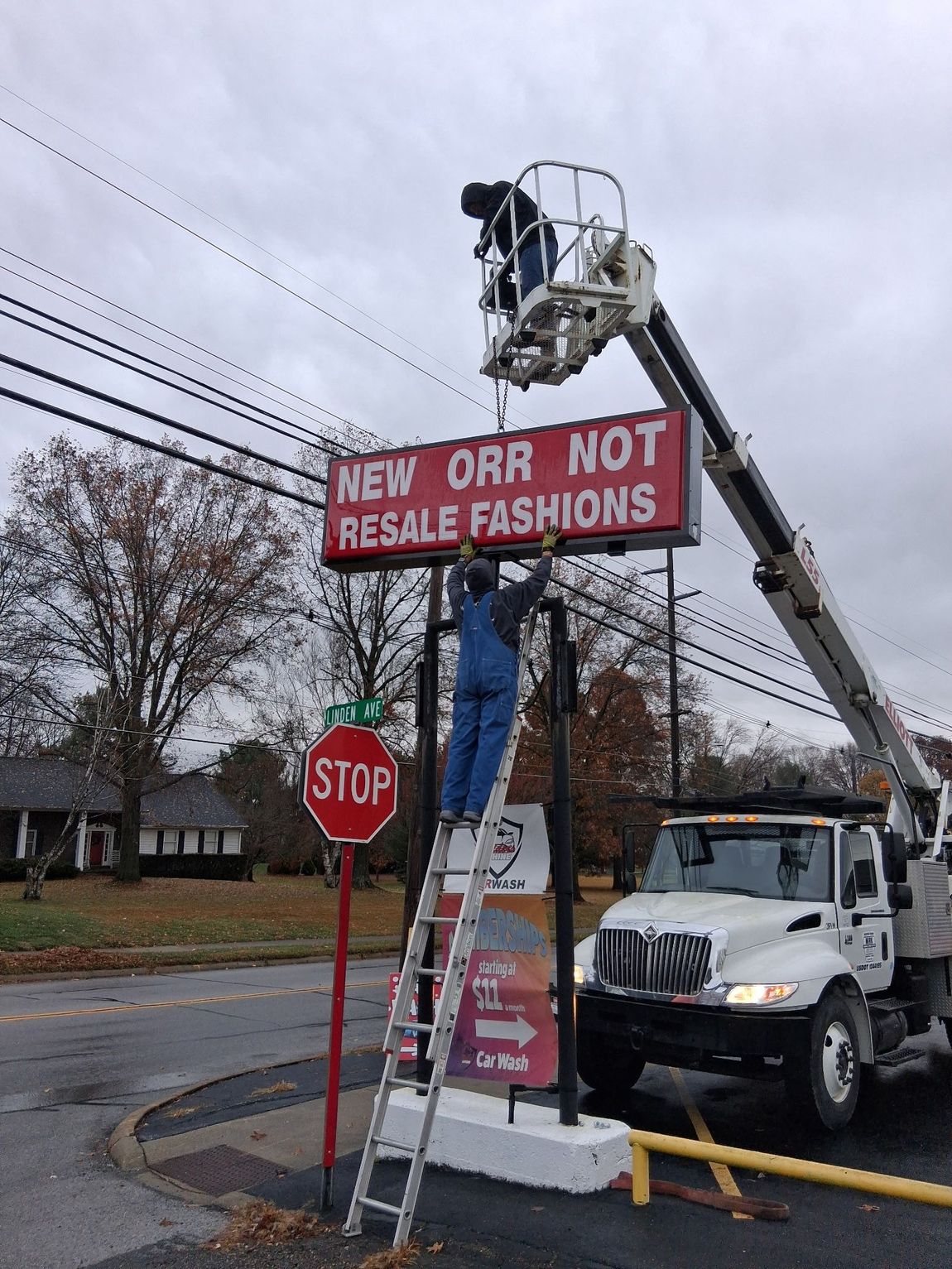 LED illuminated channel letter sign