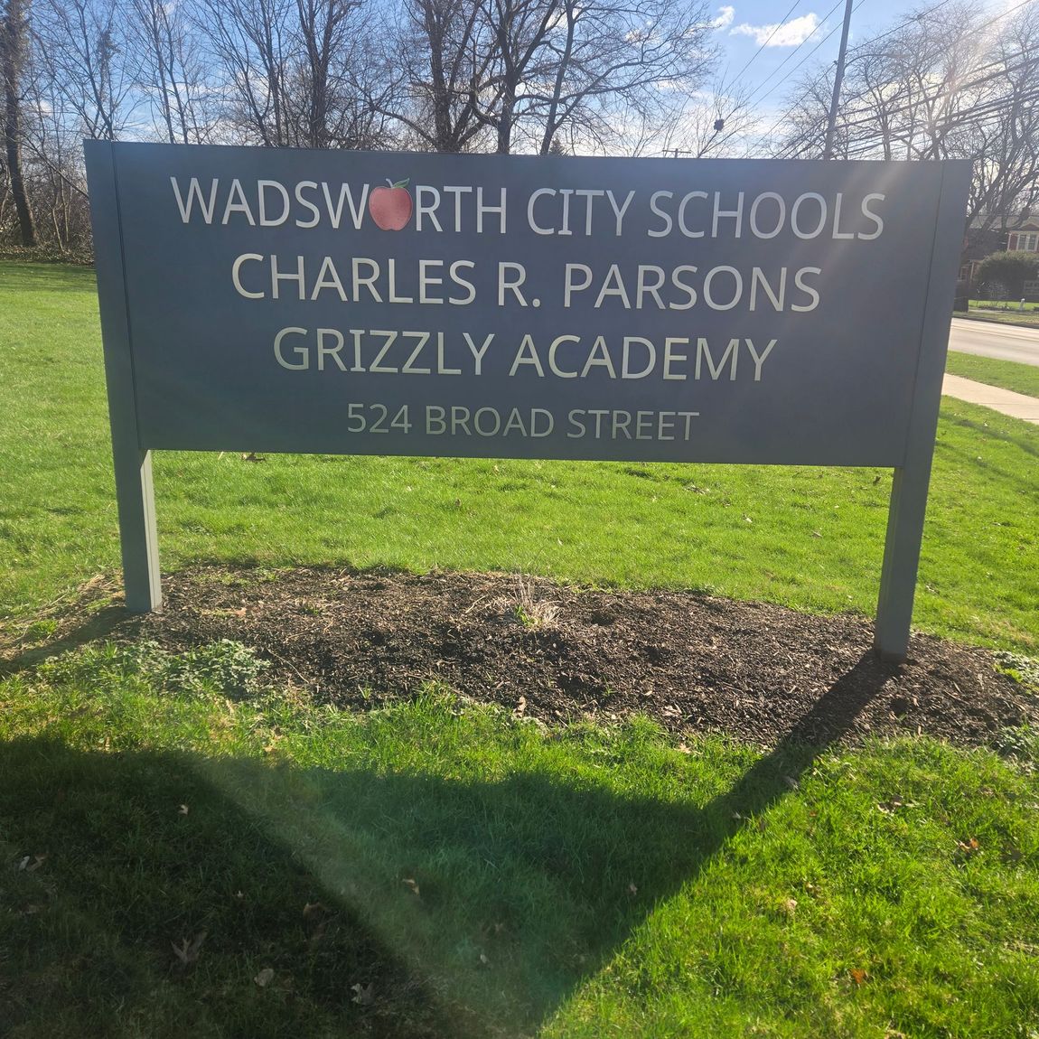 Carved HDU permanent monument sign