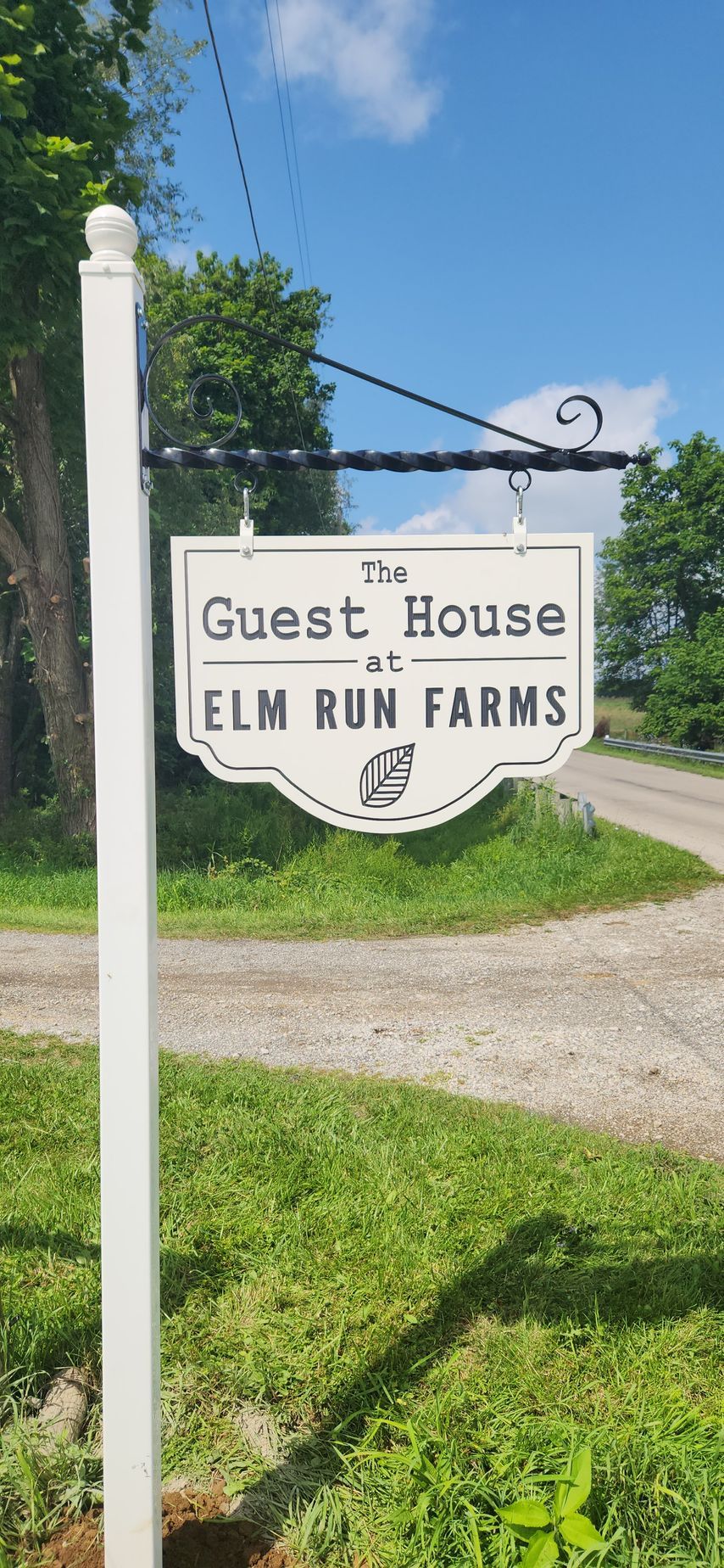 Custom monument sign by Wolf Creek Graphics