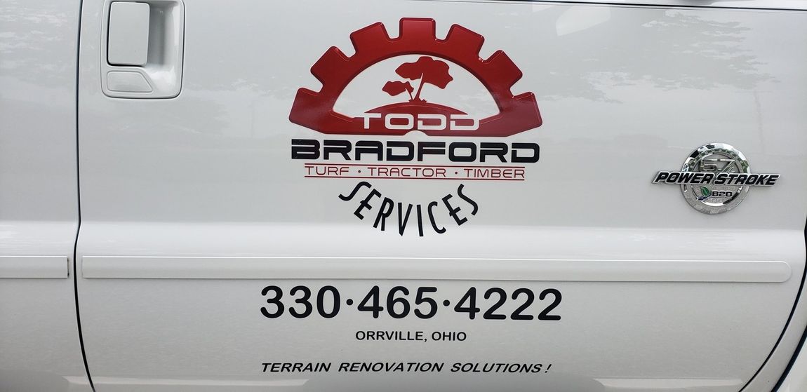 Service vehicle wrap